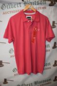 *Crew Clothing Pink Polo Size: M