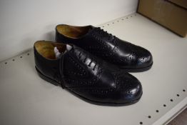 Lotus 89381 Black Brogues Size: 8