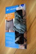 *Columbia Performance Stretch Boxer Briefs 4pk Size: L