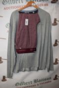 *Ted Baker Grey & Pink 2pc Leisure Suit Size: XXL