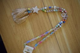*Long Line Necklace in Multi