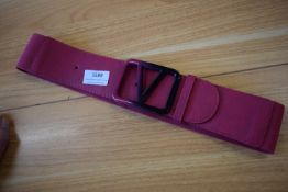 *Elasticated Belt in Rose Pink