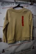 *Mondetta Cream Crewneck Sweatshirt Size: M