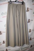 *Glossy Elasticated Wide Leg Trousers (one size)