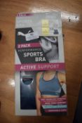 *Puma Performance Sports Bras 2pk Size: S