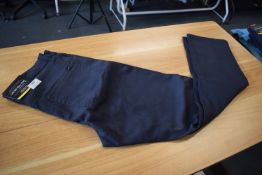 *Jachs Men’s Dark Grey Five Pocket Trousers Size: 32x30