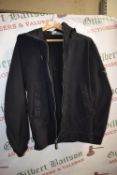 Stone Island Style Black Softshell Jacket Size: L