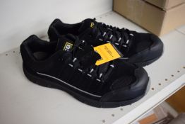 JCB Trekker Black Suede Leather Shoes Size: 13