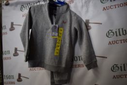 Crew Clothing Kid’s 2pc Grey Tracksuit Size: 7-8 years