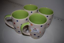 *Four Green Mugs