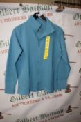 *Mondetta Women’s Teal Active Ribbed Full Zip Top Size: S
