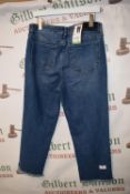 *DKNY Cropped Denim Jeans Size: 12