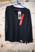 *Orvis Navy Oversized Jumper Size: M