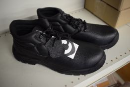 Contractor 100 Black Safety Footwear Size: 14