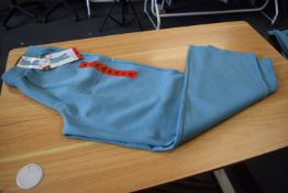 *Mondetta Turquoise Active Ribbed Wide Leg Trousers Size: M