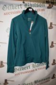 *Mondetta Active Teal Full Zip Jacket Size: M
