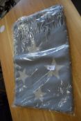 *Shawl Grey with Star Motif
