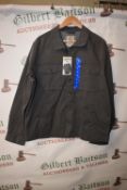 *BC Clothing Charcoal Overshirt Size: L