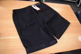 *DKNY Black Jean Shorts Size: 4-8