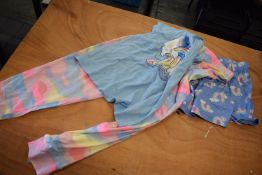 Saint Eve 4pc Unicorn & Rainbow Pyjama Set Size: M 9-10 years