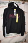 *Fila Black Hoodie Size: S