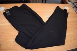 Men’s Black Half Elasticated Active Trousers Size: M