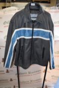 Bershka Leather Jacket Size: M