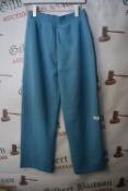 *Mondetta Turquoise Active Wide Leg Trousers Size: M