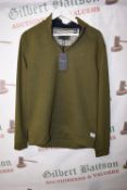 *Ted Baker Olive Green Sweatshirt Size: 5