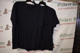*2x Ted Baker Black Tees Size: L