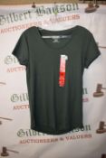 *Puma Dark Green Cotton Tee Size: M