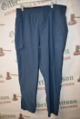 *Mondetta Men’s Airforce Blue Elasticated Cargo Trousers Size: L