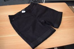 *DKNY Black Shorts Size: 6-10