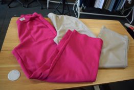 *2x Women’s Joggers Size: 12 (1x pink, 1x stone)