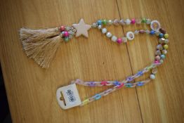 *Long Line Necklace in Multi