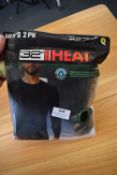 *32 Degrees Heat Crewneck Long Sleeve T-Shirts 2pk Size: S