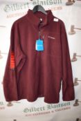 *Columbia Plum Quarter Zip Sweatshirt Size: XXL