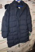 *Heritage 63 Navy Blue Padded Winter Coat Size: XL