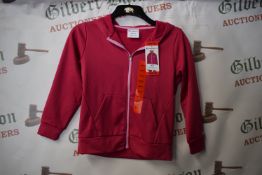 Champion Kid’s Pink Full Zip Hoodie Size: M 9-10 years