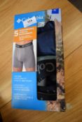 *Columbia Performance Stretch Boxer Briefs 4pk Size: L
