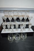 Sherry and Liqueur Glasses