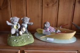 Two Me to You Teddy Bear Ornaments