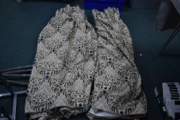 Pair of Large Curtains