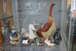 Collection of Assorted Duck Figures