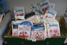 *Box of Assorted Foil Balloons