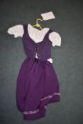 *Girl’s Purple Historical Style Dress & Blouse