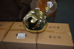 Two iLite Pendant Lights with Gold Finish 36cm