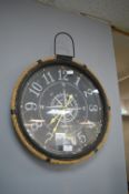 Decorative Compass Wall Clock