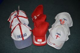 *Assorted England Caps