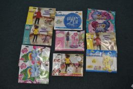 *Ten Foil Balloons Including Air Walkers etc.